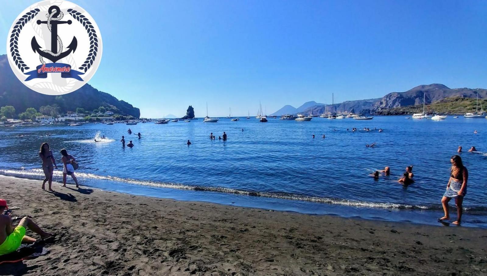"Appartamento Del Mare Gliaca" Con Vista Isole Eolie,Ampia Terrazza,Wifi E Parcheggio Privato Gratuito Пираино Экстерьер фото