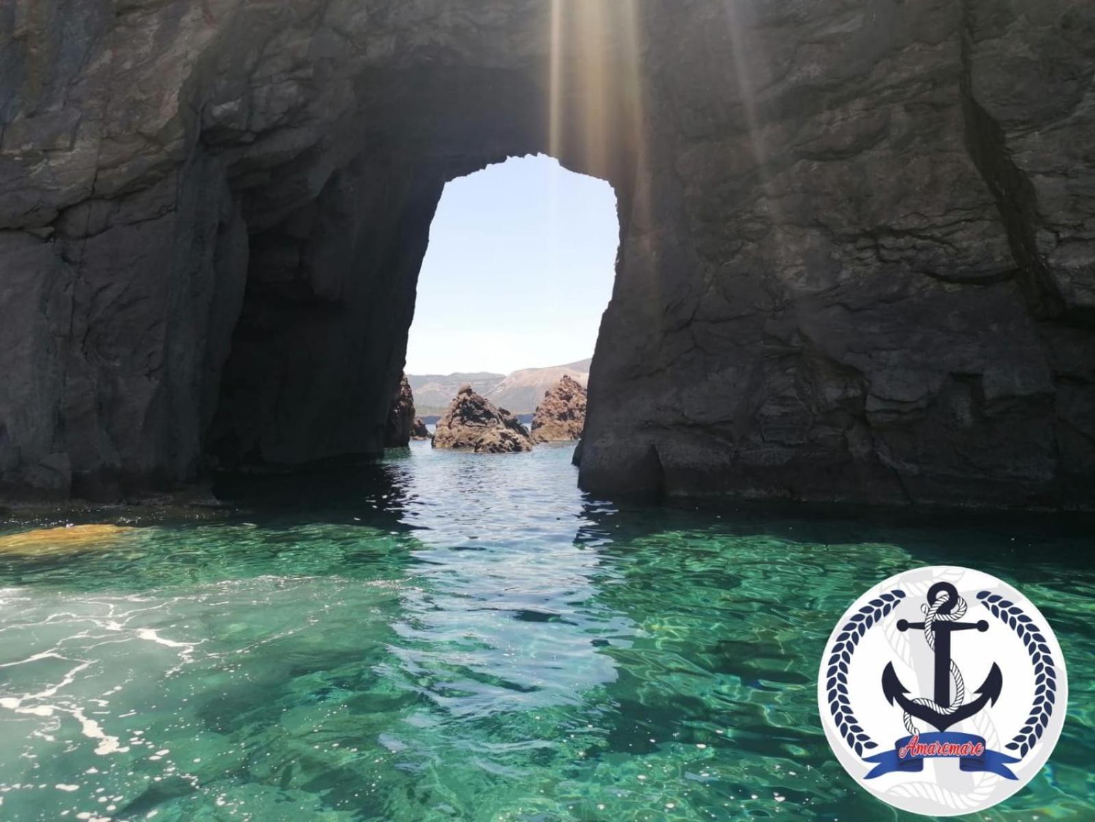 "Appartamento Del Mare Gliaca" Con Vista Isole Eolie,Ampia Terrazza,Wifi E Parcheggio Privato Gratuito Пираино Экстерьер фото